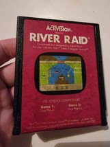 Activision RIVER RAID Atari 2600 Shooter Video Game AX-020 Vtg 1982 - £35.25 GBP