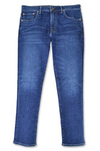 American Eagle Mens 6038450 Stretch Airflex Slim Leg Jeans, Classic Blue Wash - £21.44 GBP