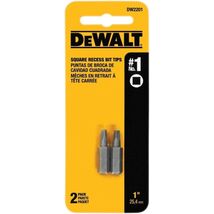 DeWalt Square Recess #1 X 1 in. L Screwdriver Bit Heat-Treated Steel - $5.95