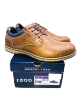 IZOD Men&#39;s CAL Casual Lace Up Casual Shoes- Tan, US 11.5 - $19.79