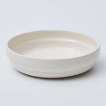 LASSIETTE NUBE Ceramic Middle Low Bowl Dishwasher Safe Yellow, White - $33.61