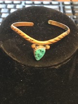 Vtg Old Pawn Navajo Turquoise Jewelry Bracelet Robert Platero Sleeping Beauty Rp - £77.61 GBP