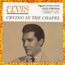 Elvis Presley 45 RPM Picture Sleeve Only - Crying in the Chapel (1965, EX) - £15.89 GBP