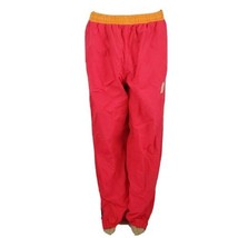 Fila Vintage &#39;80s &#39;90s Neon Pink Athletic Nylon Pants Size Womens XL  - £28.36 GBP