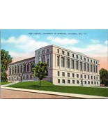 New Library University of Missouri Columbia Mo Post Card PC1 - £3.15 GBP