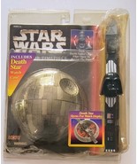 1996 Star Wars Collector Timepiece Darth Vader Watch w/Death Star Case NIB - $24.74