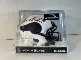 Signed Kirk Cousins Minnesota Vikings Lunar Mini Helmet (Beckett Authent... - $129.99