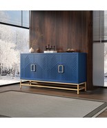 Navy Blue Sideboard Buffet: Ample Storage &amp; Style - $7,481.78 MXN