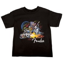 Fender Rockabilly Graphic Short Sleeve T-Shirt, Size - Boys 6 Years #910... - £19.69 GBP