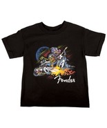 Fender Rockabilly Graphic Short Sleeve T-Shirt, Size - Boys 6 Years #910... - £20.90 GBP