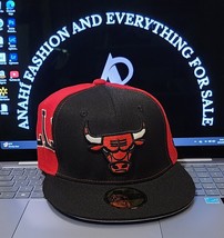 Chicago Bulls New Era Gameday Wordmark 59FIFTY Fitted Hat - Black/Red - $366.77 MXN+