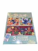 Lilo and Stitch Puzzle Disney Ceaco 3 Jigsaw Puzzle 300 500 700 Pc Set - $34.99