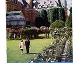 The Empress Hotel in Garden Filled Victoria British Columbia Booklet  - $17.87