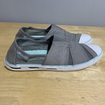 Columbia Sneakers FLat Casual Comfort Shoes Gray Fabric Mesh Womens Size 9 - $22.58