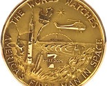 United states of america Gold coin First man in space alan shepard 299839 - £793.01 GBP