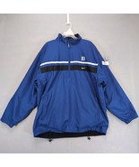Nike Duke University Blue Devils Men&#39;s L 1/4 Zip Reversible Fleece Lined... - $82.06 CAD