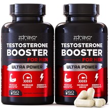 Testosterone Booster For Men - Tongkat Ali - Testosterone Supplement For... - £35.05 GBP