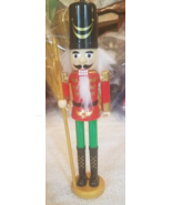 Nutcracker 9 inches Hanging Christmas Ornament Or Freestanding-Brand New... - $13.72 CAD