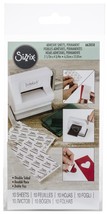 Sizzix Adhesive Sheets 2.5&quot;X4.75&quot; 10/Pkg-Permanent - £10.52 GBP