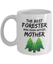 Forester Mom Mug - Best Forester Mother Ever - Funny Gift for Forest Working Mam - £13.42 GBP+