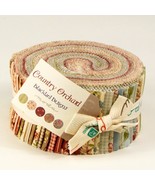 Moda COUNTRY ORCHID Blackbird Designs JELLY ROLL 40 strips Quilt Fabric ... - £50.61 GBP
