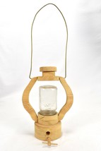  Wood Bird Feeder With Kerr Mason Jar  Handmade- Well Built Hanging FEEDER - £51.55 GBP