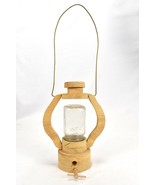  Wood Bird Feeder With Kerr Mason Jar  Handmade- Well Built Hanging FEEDER - £51.11 GBP