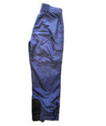 Columbia Navy Blue Ski Snowboarding Nylon Snow Pants Men Medium Elastic ... - $32.66