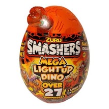 Zuru Smashers Mega Light Up Dino Egg 27 Surprises Series 4 Exclusive Red Bone - £31.96 GBP
