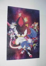 Sonic the Hedgehog Poster #24 Metal Sonic Shadow Blaze Marine Movie 2 - £10.21 GBP