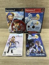 Final Fantasy X &amp; Final Fantasy X-2 Sony PS2 Complete with BUNDLE PlayStation 2 - £11.62 GBP