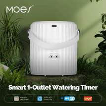 MOES Tuya WiFi Smart 1-Outlet Watering Timer Water Pump Device Irrigatio... - £26.31 GBP