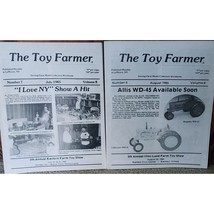 2 The Toy Farmer Magazine Lot 1985 July &amp; August See Pictures. - $4.92