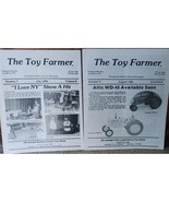 2 The Toy Farmer Magazine Lot 1985 July &amp; August See Pictures. - $4.92