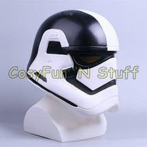 Star Wars First Order Stormtrooper Executioner Handmade Cosplay PVC Helmet - £60.31 GBP+