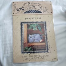 All Cooped Up Grannys Cat Sewing Pattern Vintage 1982 Becky Tuttle Country - £8.74 GBP