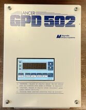 LANCER (MAGNETEK) GPD502 (L706) VFD 3Φ IN/OUT 10.8 A 3.0 HP 230 VAC USED - $240.00