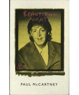 PAUL MCCARTNEY - BEAUTIFUL NIGHT 1997 UK CASSINGLE CARD SLEEVE JEFF LYNN... - $125.45