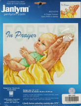 Clearance Sale! Cross stitch kit IN PRAYER FOREVER by Janlynn - $29.69