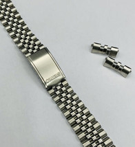 19mm Seiko curved lugs stainless steel gents watch strap,New.(MU-14) - $40.93