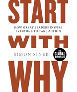 Start with Why By Simon Sinek - BRAND NEW - PAPERBACK - FREE SHIPPING - £14.46 GBP