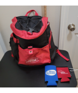 Coca-Cola Insulated Backpack Cooler Bag Red Black holds 24 - 12 oz Coke ... - $19.85