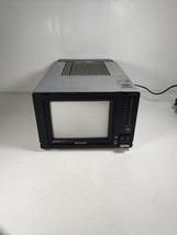 RARE Vintage Japanese Sharp CT-6003 IC Transista Portable Telvision TV 100V 1985 - £467.83 GBP