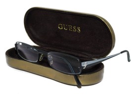 Guess Women&#39;s Eyeglasses GU 1581 BLK Black Gray Full Rim Metal Frame 52[]16 130 - £28.76 GBP