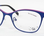 OGI Evolution 5507 1731 Schwarz/Babyblau Brille Titan 52-17-145mm Japan - £88.92 GBP
