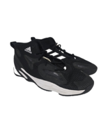 Adidas Men&#39;s Exhibit A Mid -KP Basketball Shoe Black White Size 16M - $1,728.59 MXN