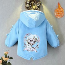  Heavy Jackets for Girls   Winter Coats Cute Bow Long Sleeve Hooded Outerwear 2- - £88.00 GBP