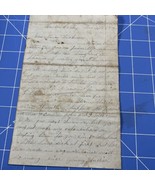 Antique Letter Houston County Texas 1865 Personal Cousins Signed Hollie ... - $34.20 CAD