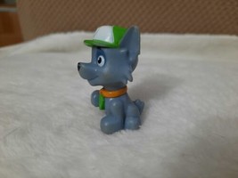 2016 Nickelodeon Paw Patrol Rocky Gray Mini 1.75&quot; PVC Action Figure Pup - £2.39 GBP