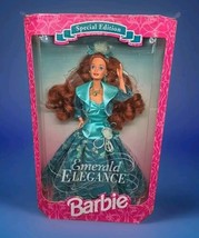 1994 Special Edition Emerald Elegance Barbie Doll Red Hair #12322 - £20.67 GBP